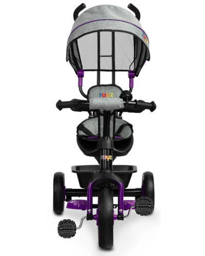 Триколка с родителски контрол Caretero Toyz - Buzz, лилава - 4