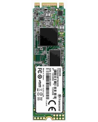 SSD памет Transcend - 830S, 256GB, M.2, SATA III - 1