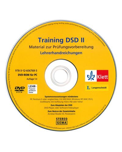 Training DSD II: Немски език - ниво В2 и С1 (ръководство за учителя + DVD) - 2