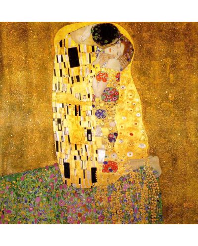 Пъзел Trefl от 1000 части - Целувката – Густав Климт - 2
