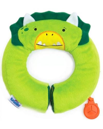 Мека възглавничка за път Trunki - Dino Dudley