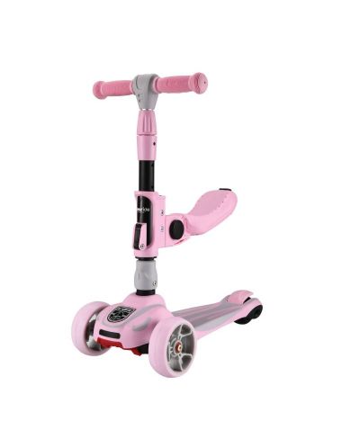 KikkaBoo Тротинетка Roadster 3 in 1 Pink