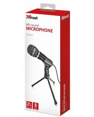 Микрофон Trust - Starzz, черен - 5