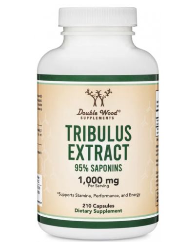 Tribulus Extract, 210 капсули, Double Wood - 1