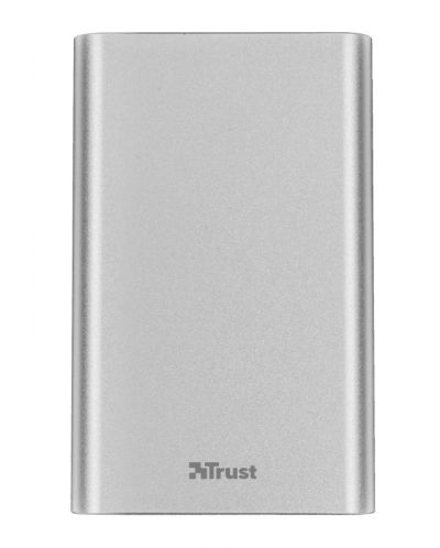 Външна батерия Trust Ula Thin Metal, 8000 mAh - сребриста - 1