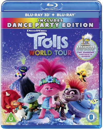 Trolls World Tour, 2D + 3D (Blu-Ray) - 1