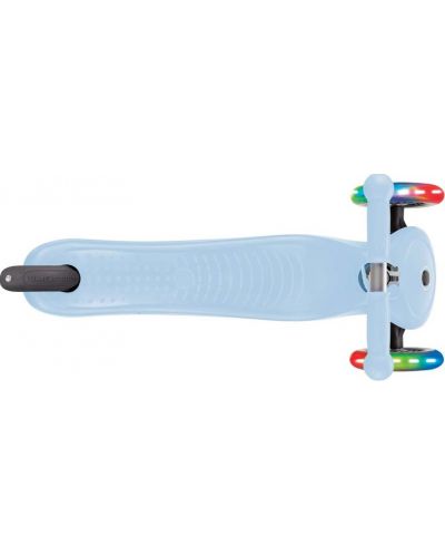 Тротинетка със стабилизатор Globber - Go up sporty lights, пастелно синя - 3