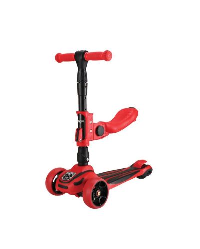 KikkaBoo Тротинетка Roadster 3 in 1 Red