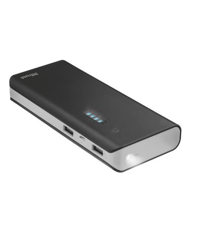 Портативна батерия Trust Primo - 10 000 mAh, черна (разопакован) - 1