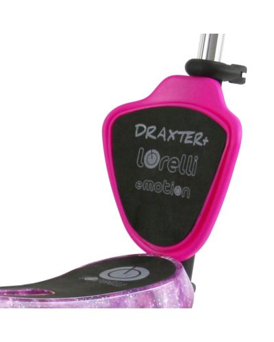 Тротинетка със седалка Lorelli - Draxter Plus Pink Galaxy - 7