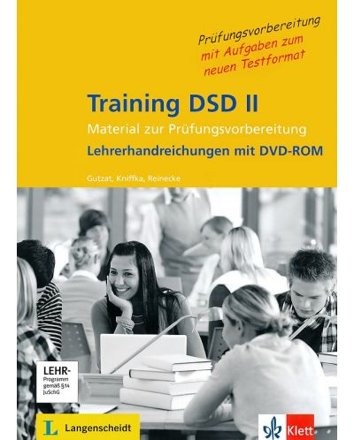 Training DSD II: Немски език - ниво В2 и С1 (ръководство за учителя + DVD) - 1