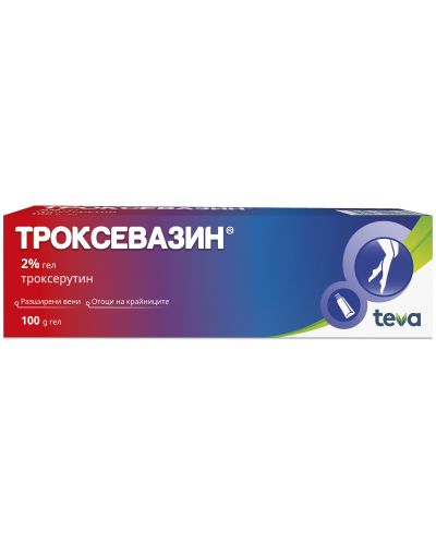 Троксевазин Гел, 100 g, Teva - 1
