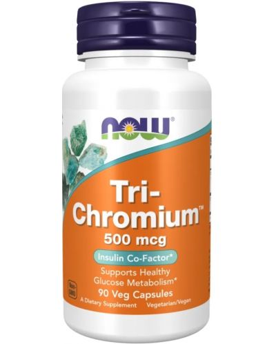 Tri-Chromium, 90 капсули, Now - 1