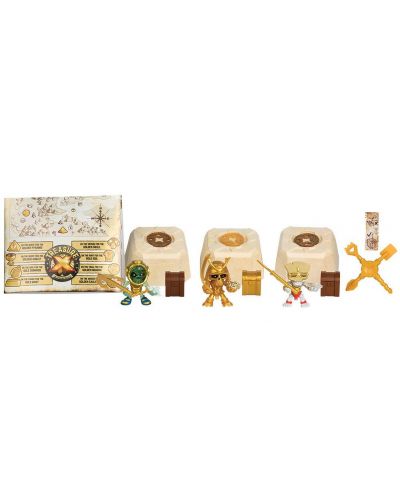 Детски игрален комплект Treasure X - Съкровище, 3 броя