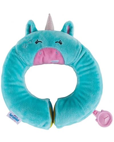 Мека възглавничка за път Trunki - Una the Unicorn