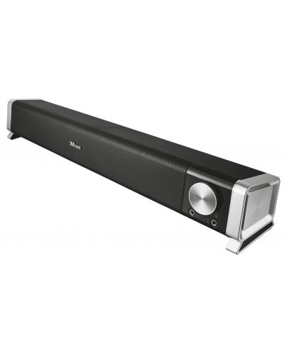 Саундбар Trust - Asto Soundbar, черен/сребрист
