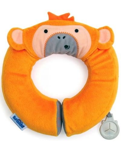 Мека възглавничка за път Trunki - Маймуна