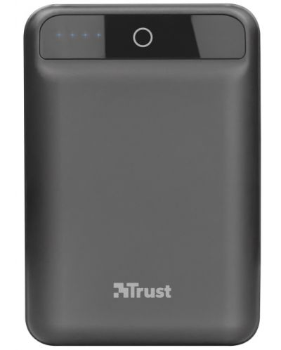 Портативна батерия Trust - Forta HD, 10000 mAh, черна - 1