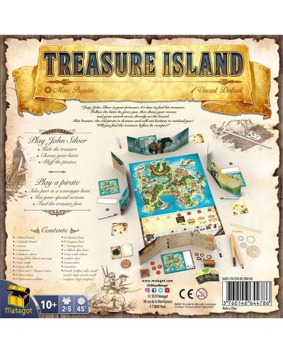 Настолна игра Treasure Island, семейна - 2