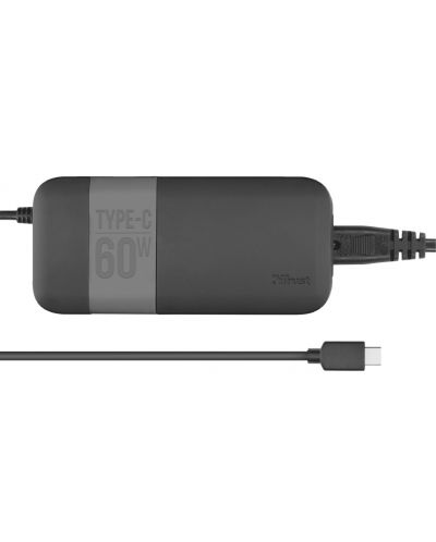 Зарядно устройство Trust Moda, USB-C, 60W - черно - 4