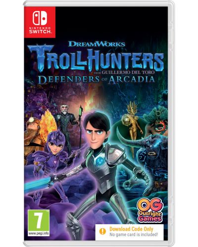 Trollhunters: Defenders of Arcadia - Код в кутия (Nintendo Switch) - 1