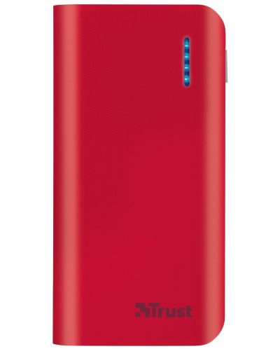 Външна батерия Trust Urban Primo 4400 - червена - 1