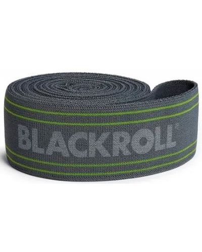 Тренировъчен ластик със силно съпротивление Blackroll - Resist Band, сив - 1