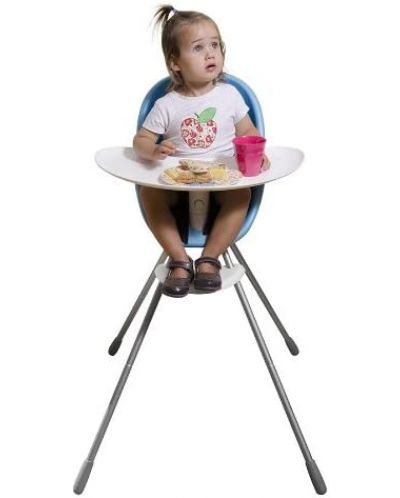 Трансформиращо столче за хранене Phil & Teds - Poppy, светлосиньо - 6