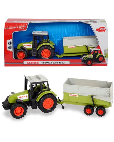 Трактор с ремарке Dickie Toys - Claas - 3