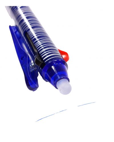 Трицветна химикалка Kidea - изтриваема - 3