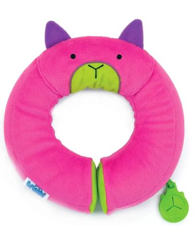 Мека възглавничка за път Trunki - Pink Betsy