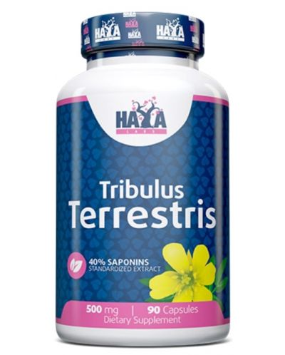 Tribulus Terrestris, 500 mg, 90 капсули, Haya Labs - 1