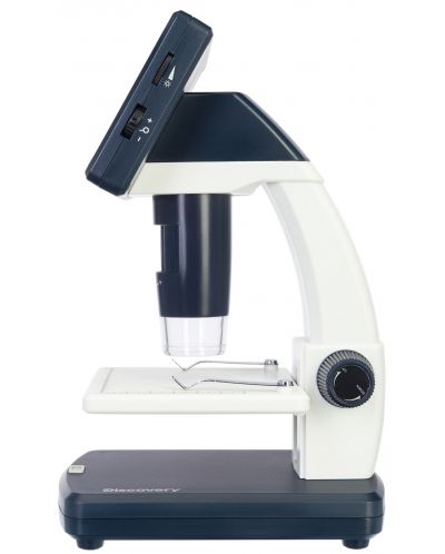 Цифров микроскоп Discovery - Artisan 128, 20–500x, син/бял - 2