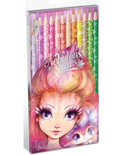 Цветни моливи Nebulous Stars - Принцеса Петулия, 12 броя - 1
