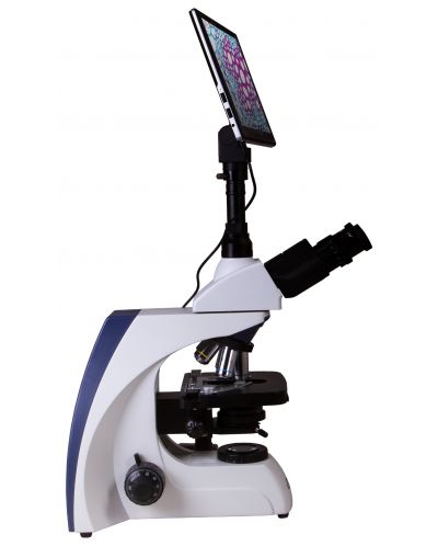 Цифров микроскоп Levenhuk - MED D35T LCD, бял/черен - 4