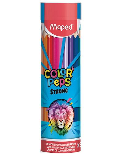 Цветни моливи Maped Color Peps - 36 цвята, в тубус - 1