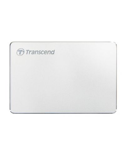 Твърд диск Transcend - StoreJet C3S, 2TB, външен, 2.5'', сив - 1