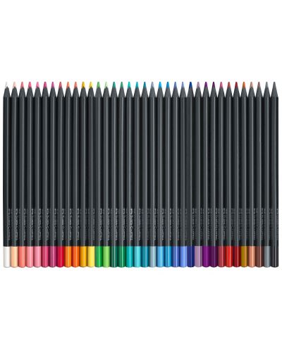 Цветни моливи Faber-Castell Black Edition - 36 цвята - 3
