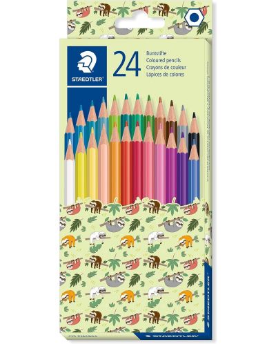 Цветни моливи Staedtler Pattern 175 - 24 цвята - 1