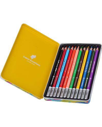 Цветни моливи Deli Color Emotion - EC00205 12 цвята, в кутия - 2