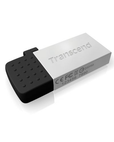 Флаш памет Transcend - Jetflash 380, 64 GB, USB 2.0, сребриста - 1