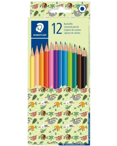 Цветни моливи Staedtler Pattern 175 - 12 цвята, асортимент - 3