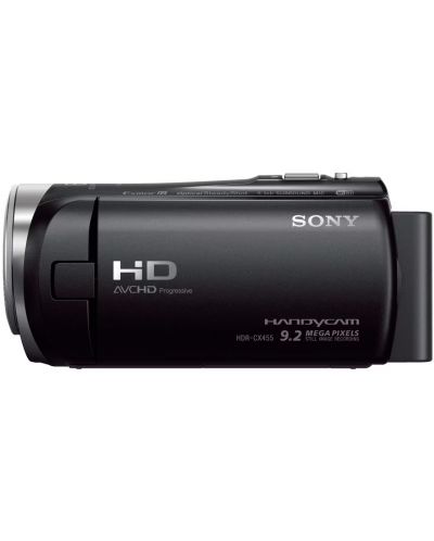Цифрова видеокамера Sony - HDR-CX450, черна/сива - 4