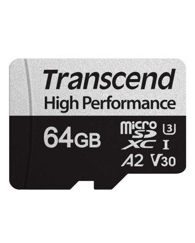 Памет Transcend - 64 GB, microSD - 2