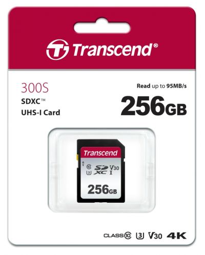 Памет Transcend - 256 GB, SD Card - 2