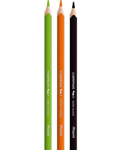 Цветни моливи Maped Color Peps - 24 цвята, в метален тубус - 2