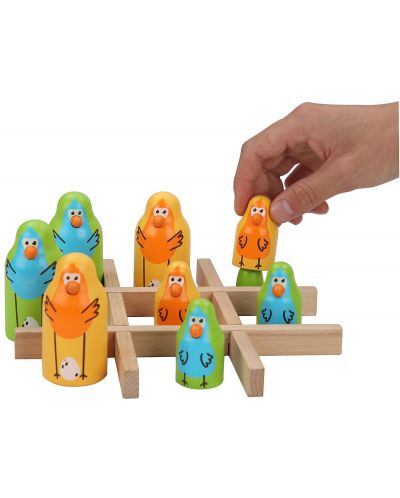 Детска игра игра за памет Lucy&Leo - Цветен морски шах, птички - 8