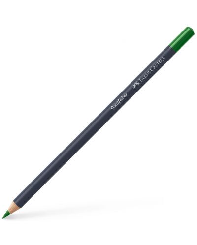 Цветен молив Faber-Castell  Goldfaber - Перманентно зелено, 266 - 1
