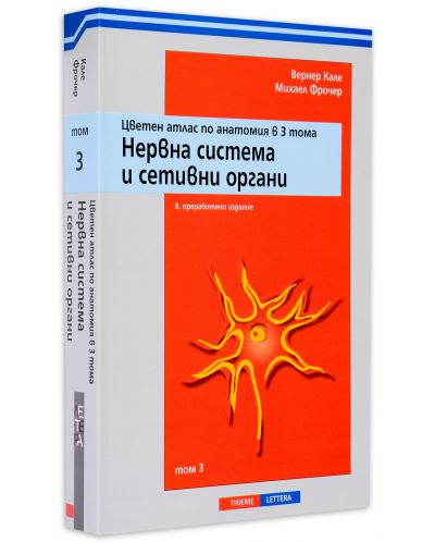 Цветен атлас по анатомия в 3 тома - том 3: Нервна система и сетивни органи - 3