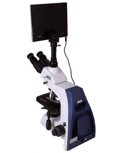 Цифров микроскоп Levenhuk - MED D35T LCD, бял/черен - 5